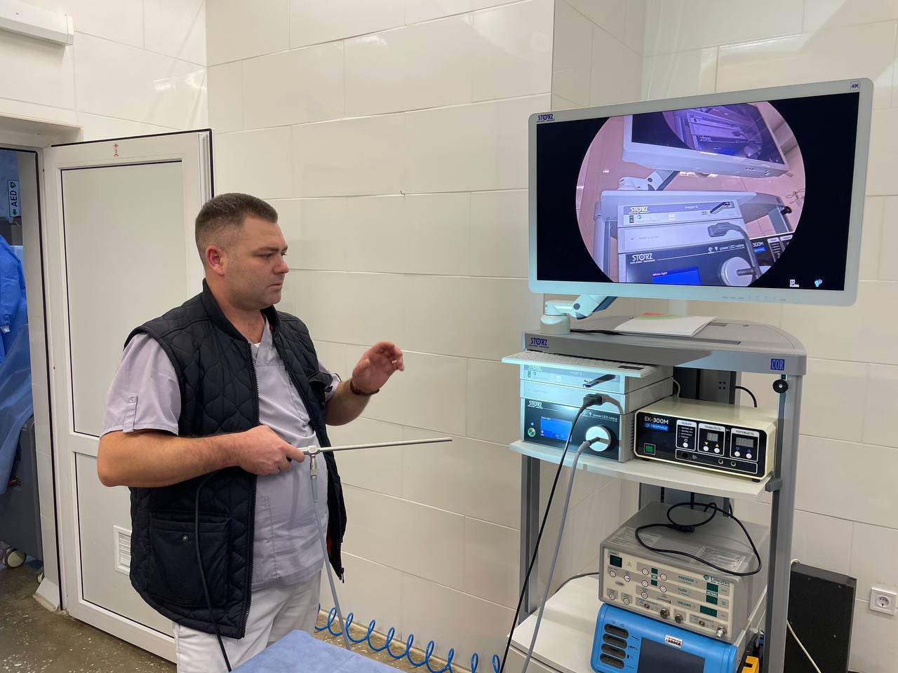 У Ладижинській міській лікарні з’явилося нове високотехнологічне обладнання