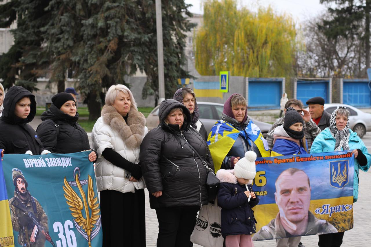 у Гайсині відбулася акція на підтримку полонених та зниклих безвісти
